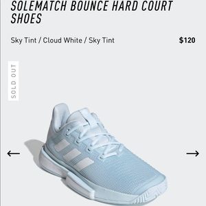 Adidas Bounce tennis shoes